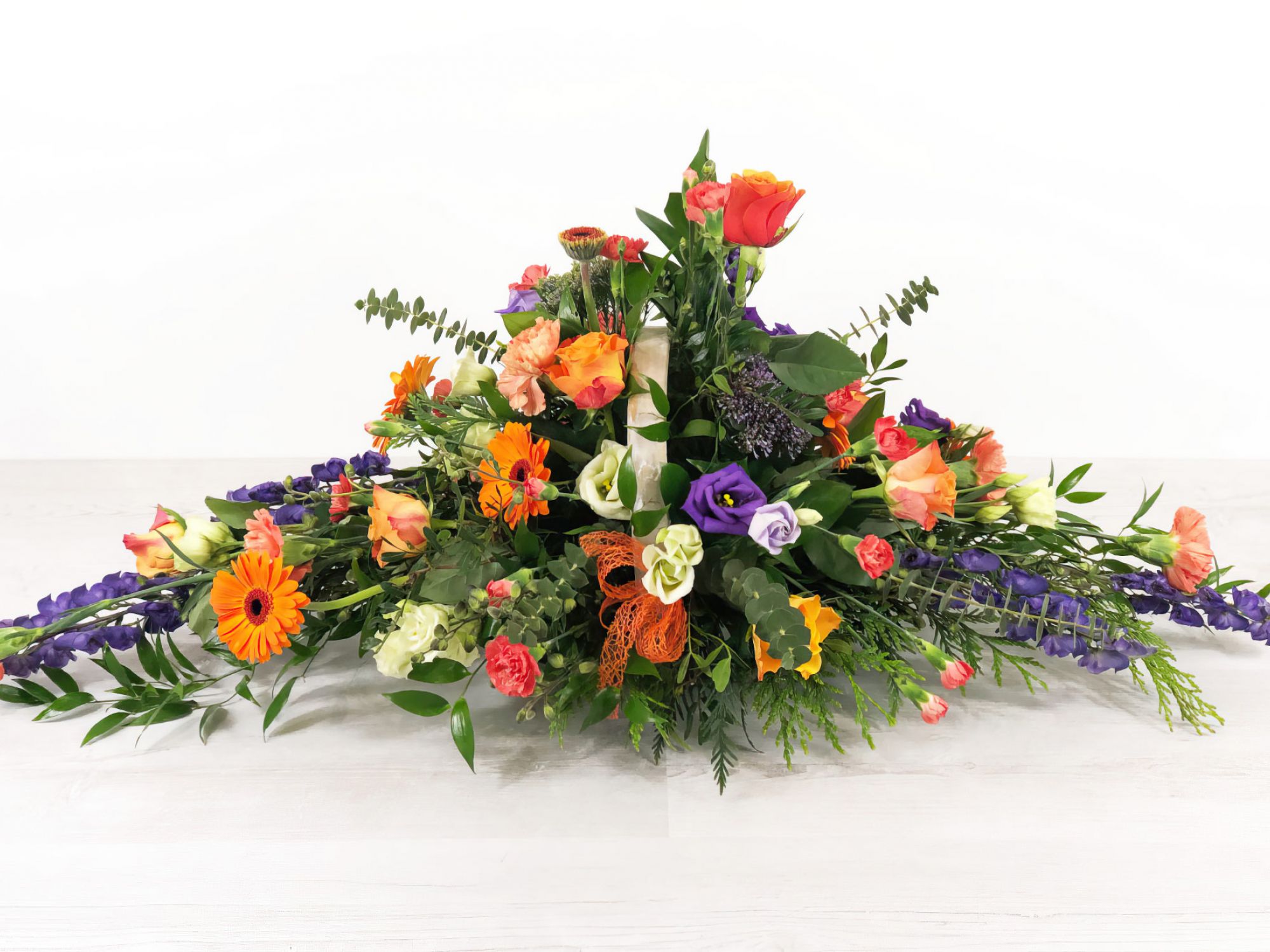Trug Basket Floral Arrangement
