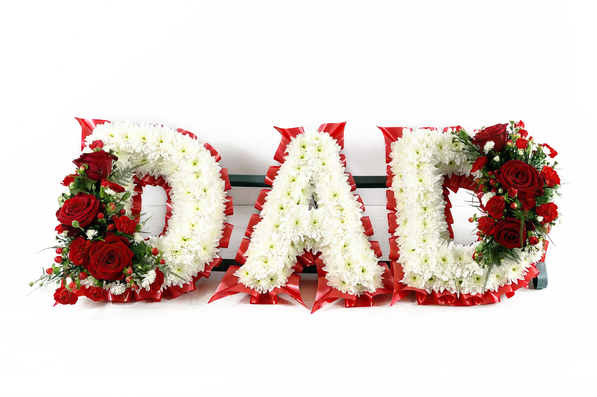 Lettering Floral Tribute 