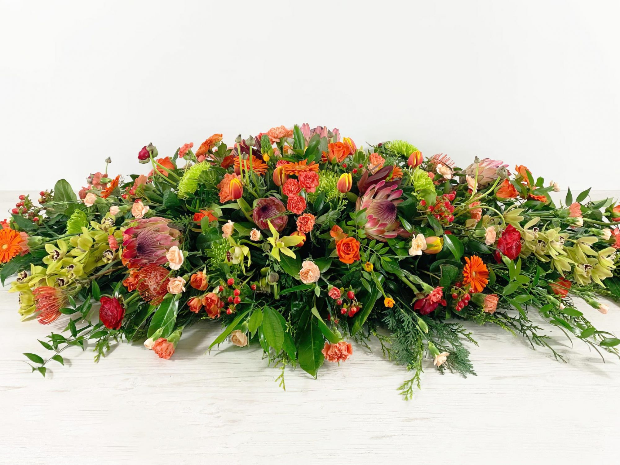 Double Ended Funeral Floral Spray