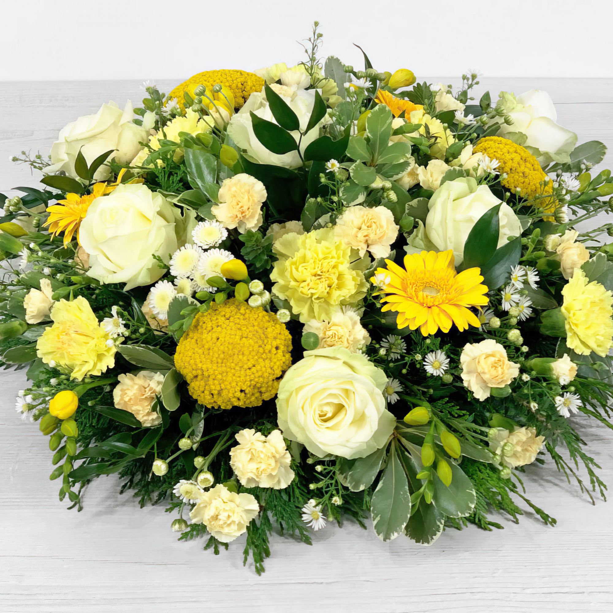 Loose Posy Pad Floral Tribute