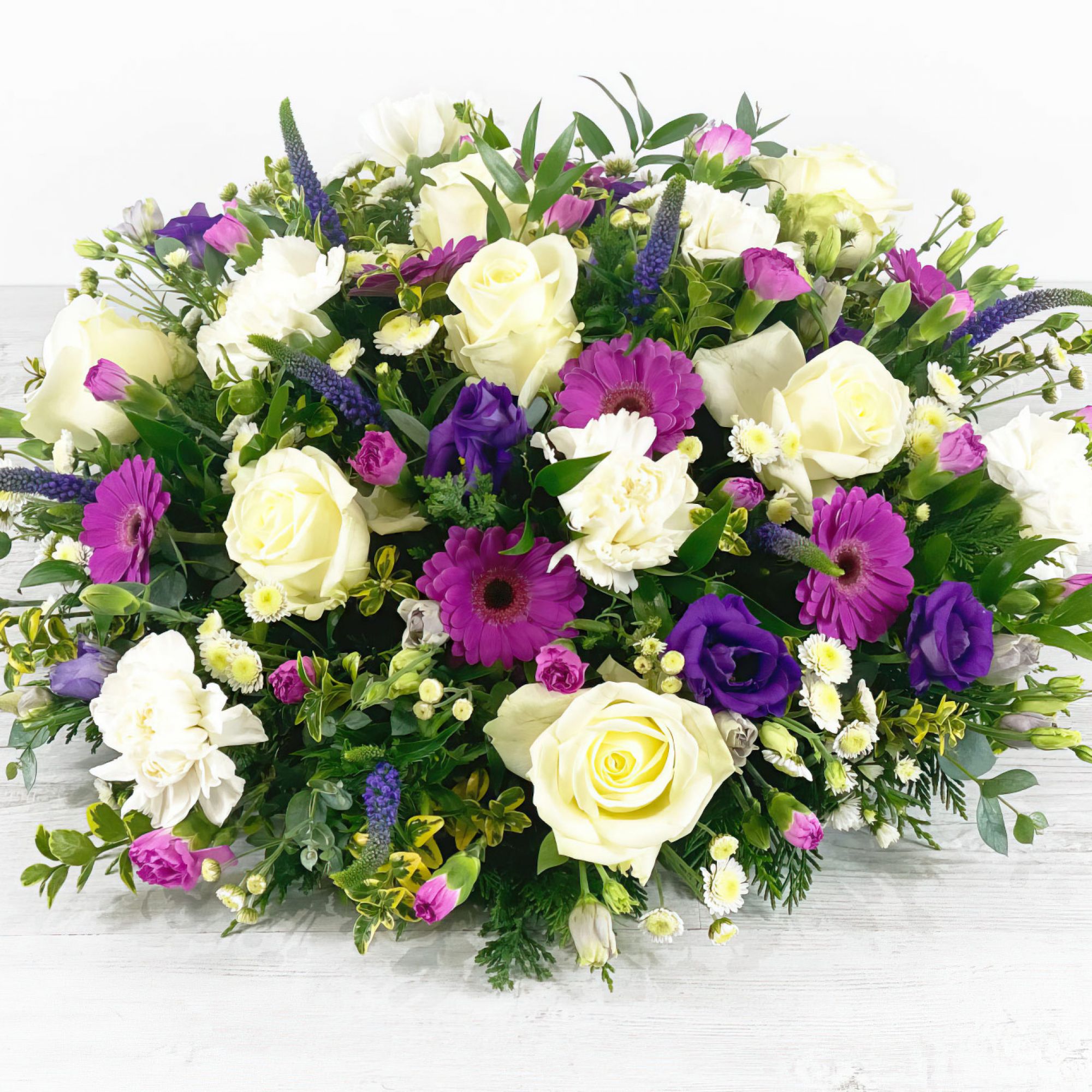 Loose Posy Pad Floral Tribute