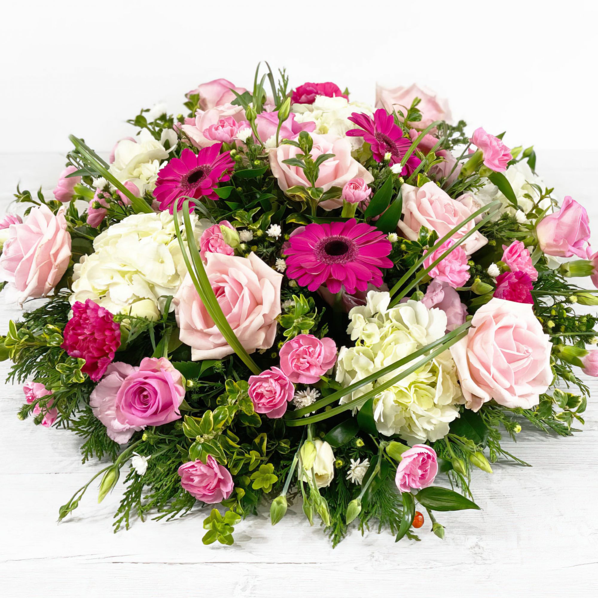 Loose Posy Pad Floral Tribute