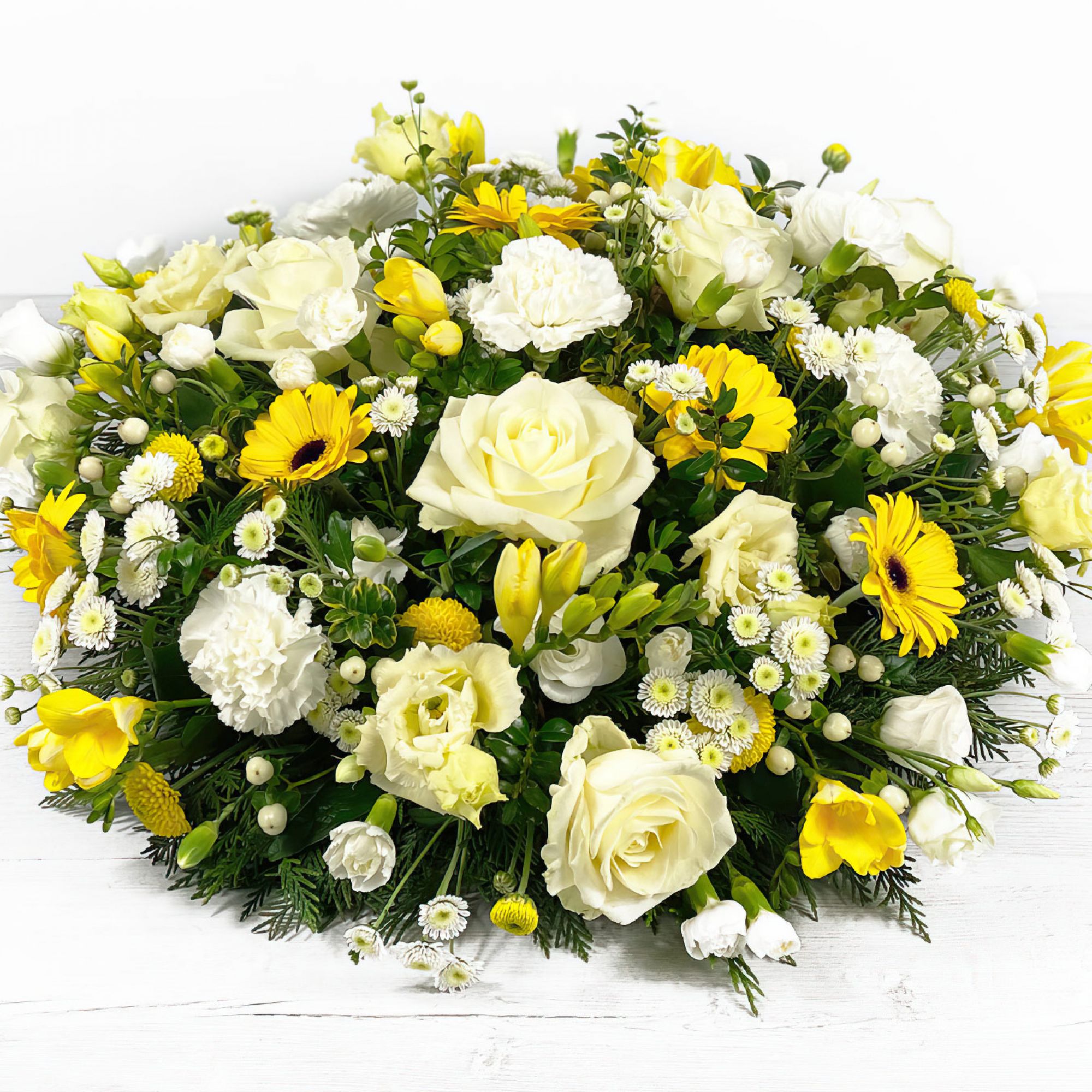 Loose Posy Pad Floral Tribute