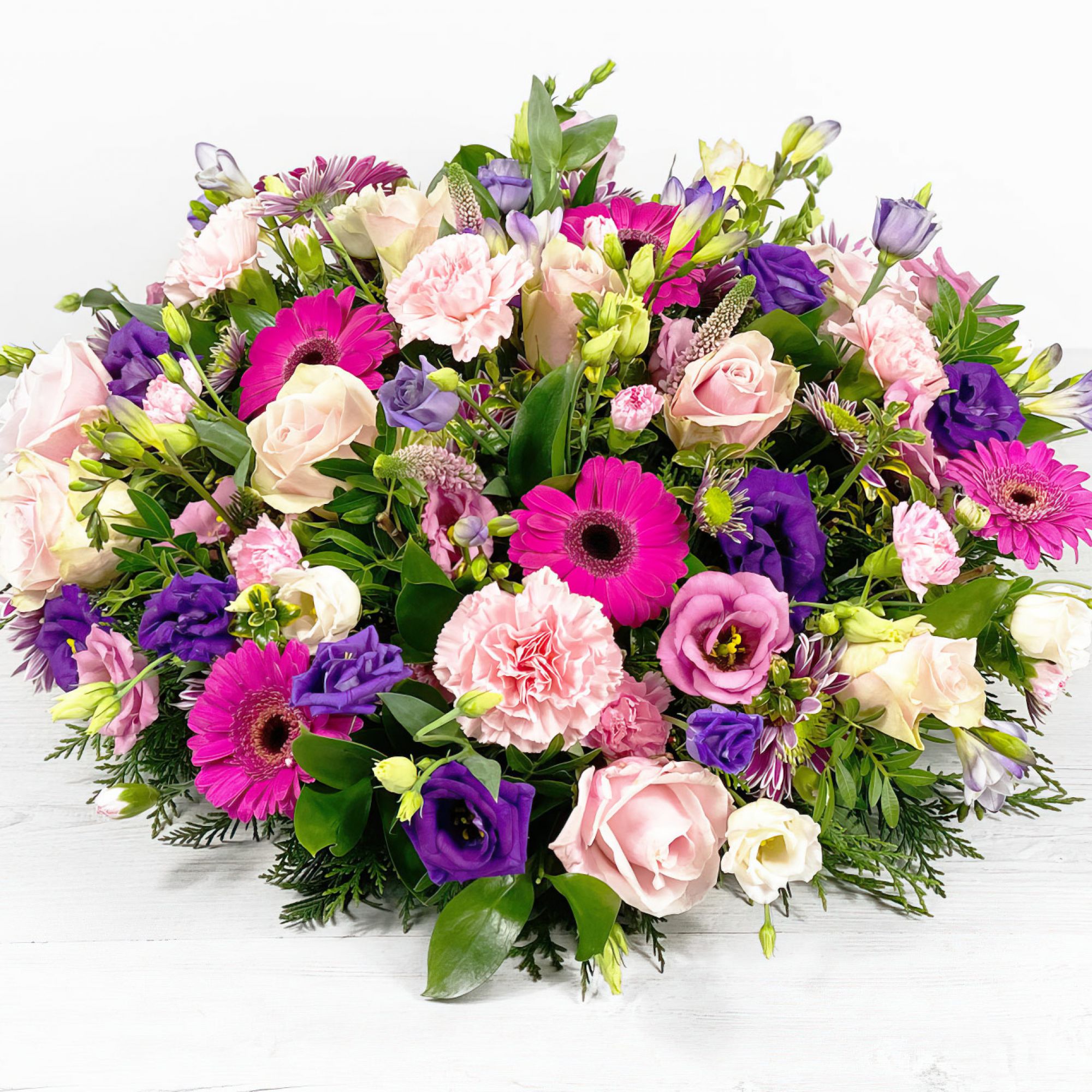 Loose Posy Pad Floral Tribute