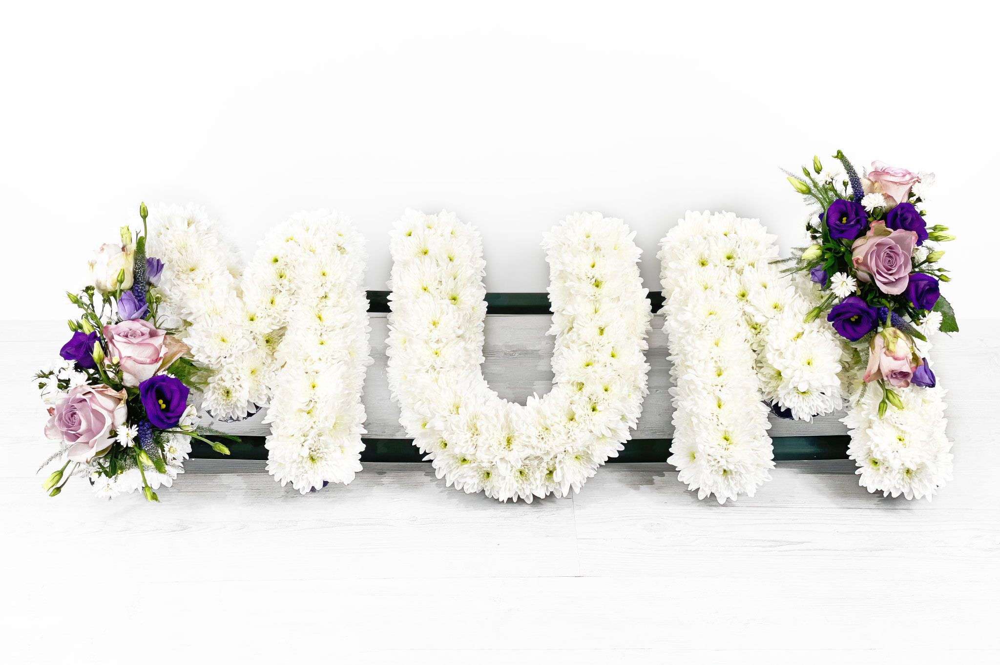 Lettering Floral Tribute 
