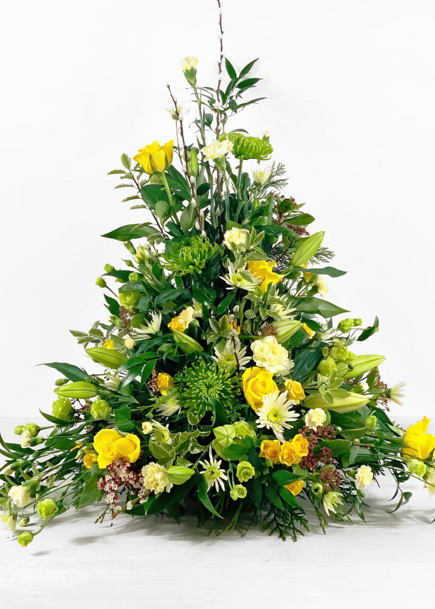 Funeral Pedestal Arrangement