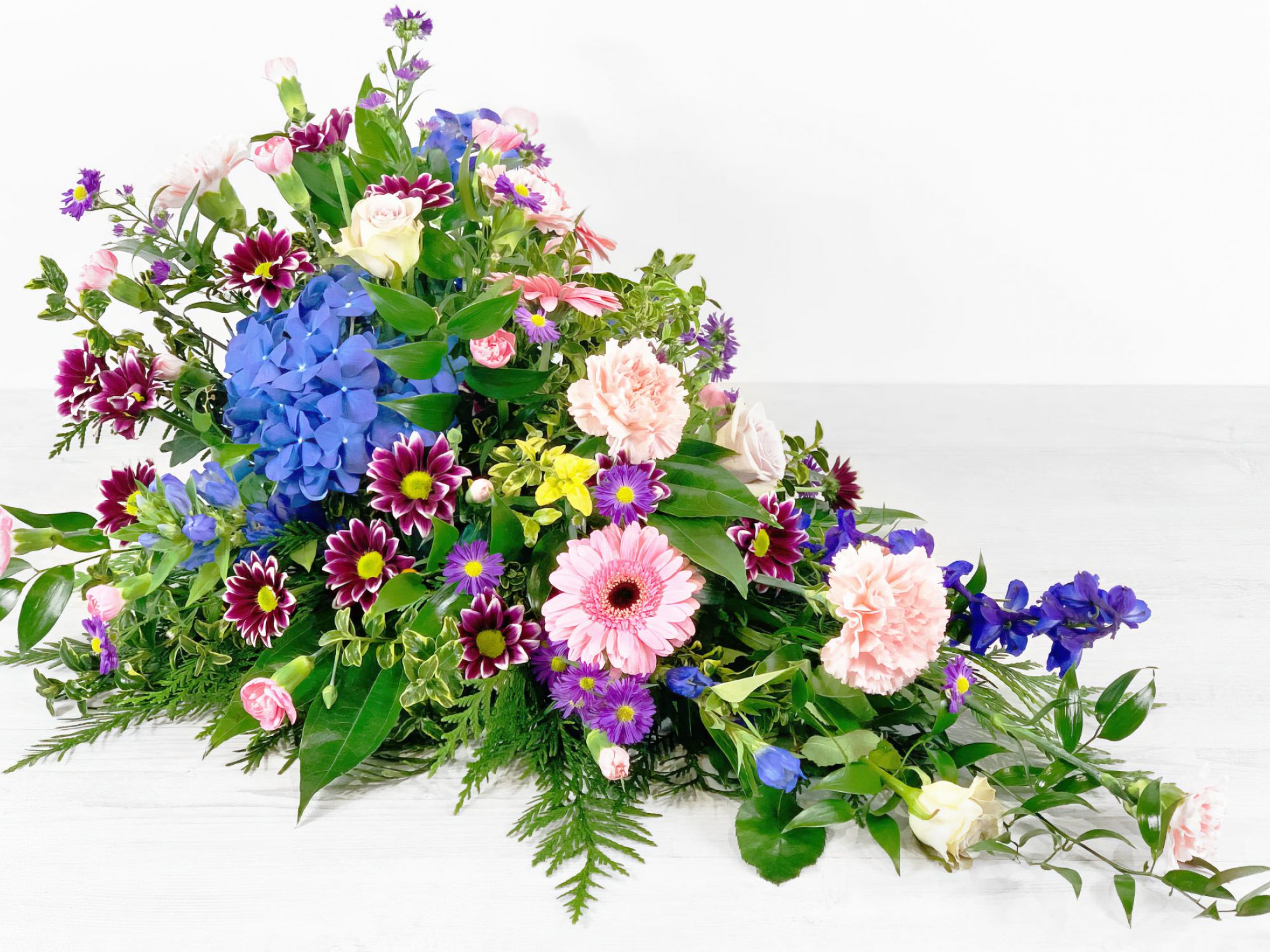 Single Ended Funeral Floral Spray