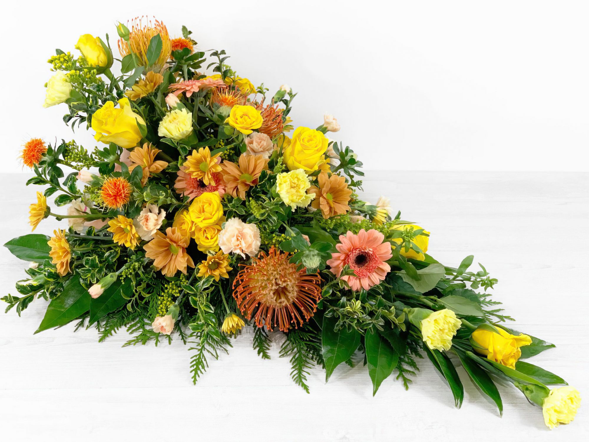 Single Ended Funeral Floral Spray
