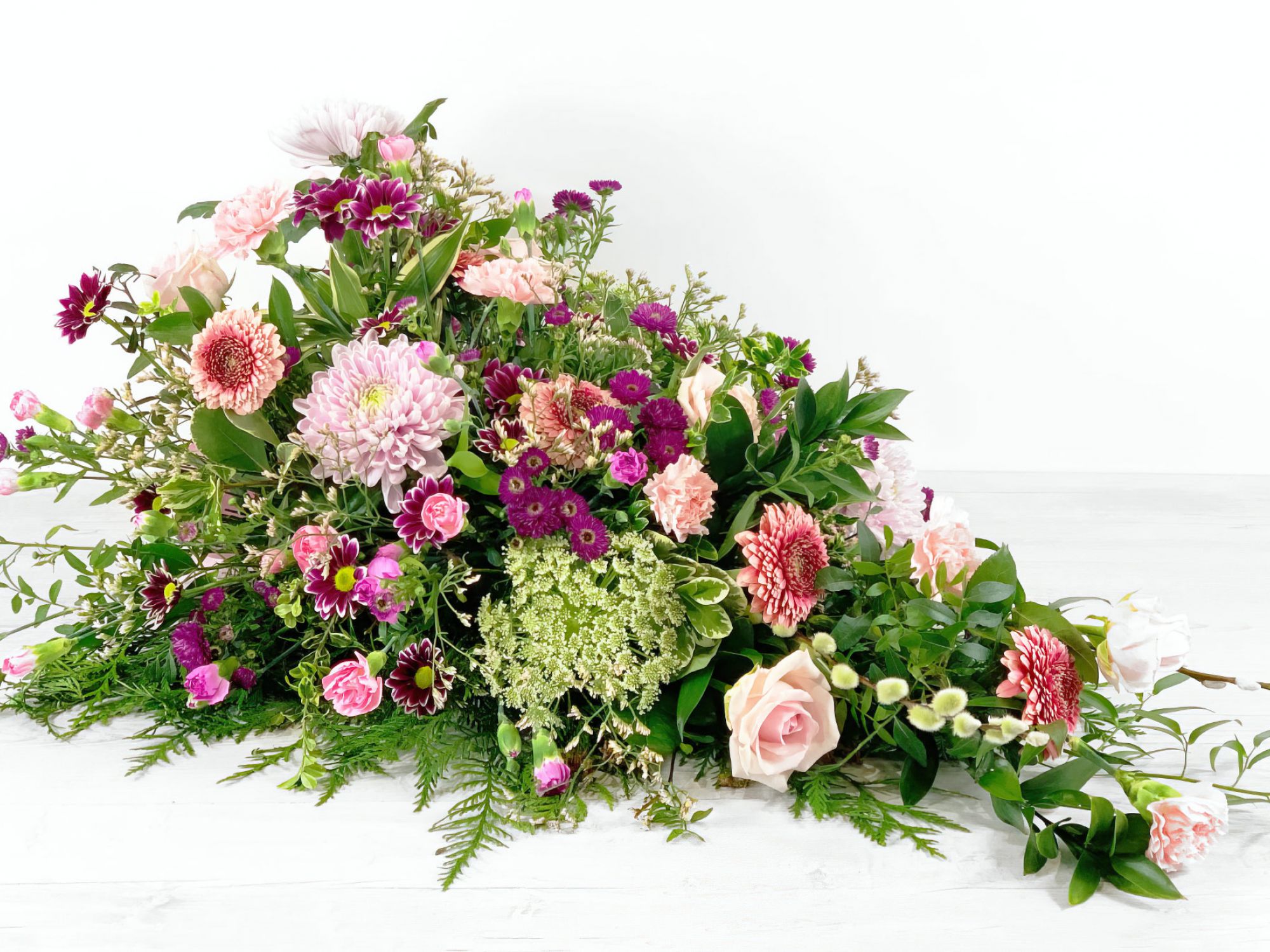 Single Ended Funeral Floral Spray