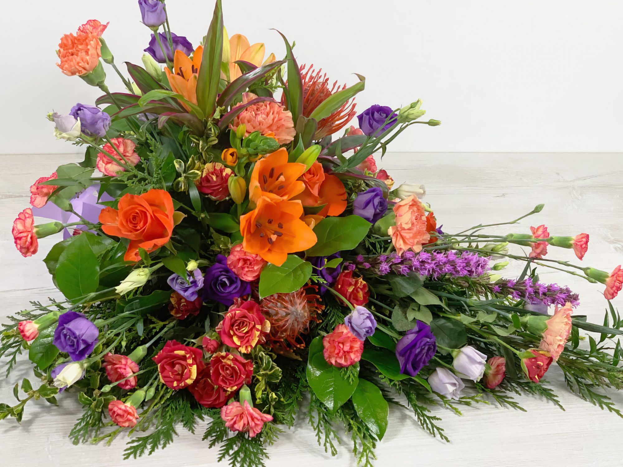 Single Ended Funeral Floral Spray