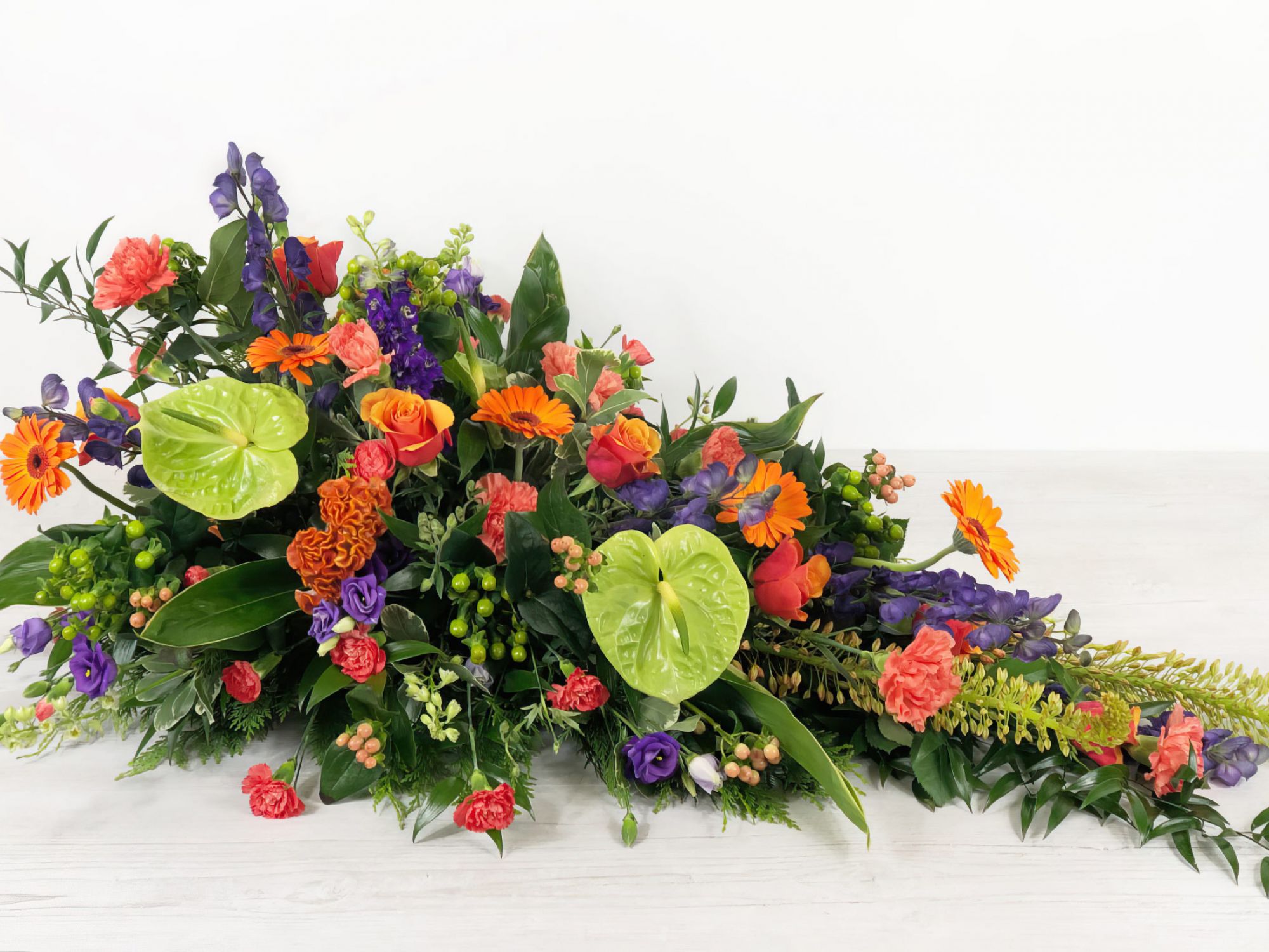 Single Ended Funeral Floral Spray