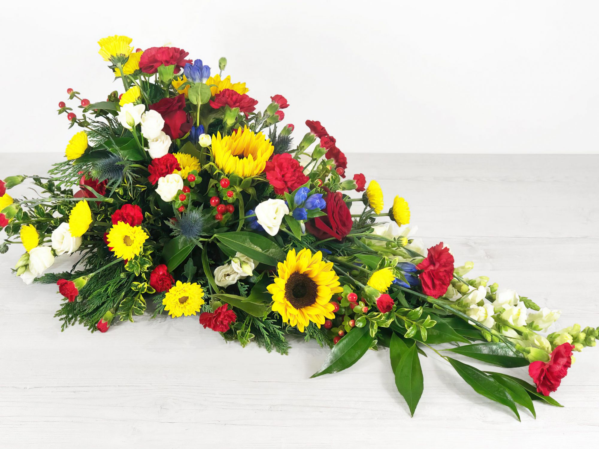 Single Ended Funeral Floral Spray