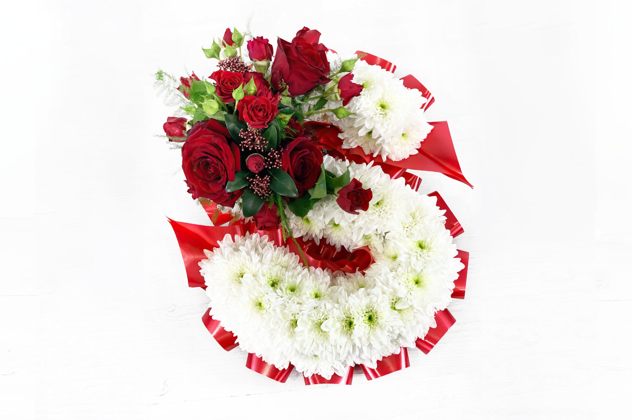 Lettering Floral Tribute 