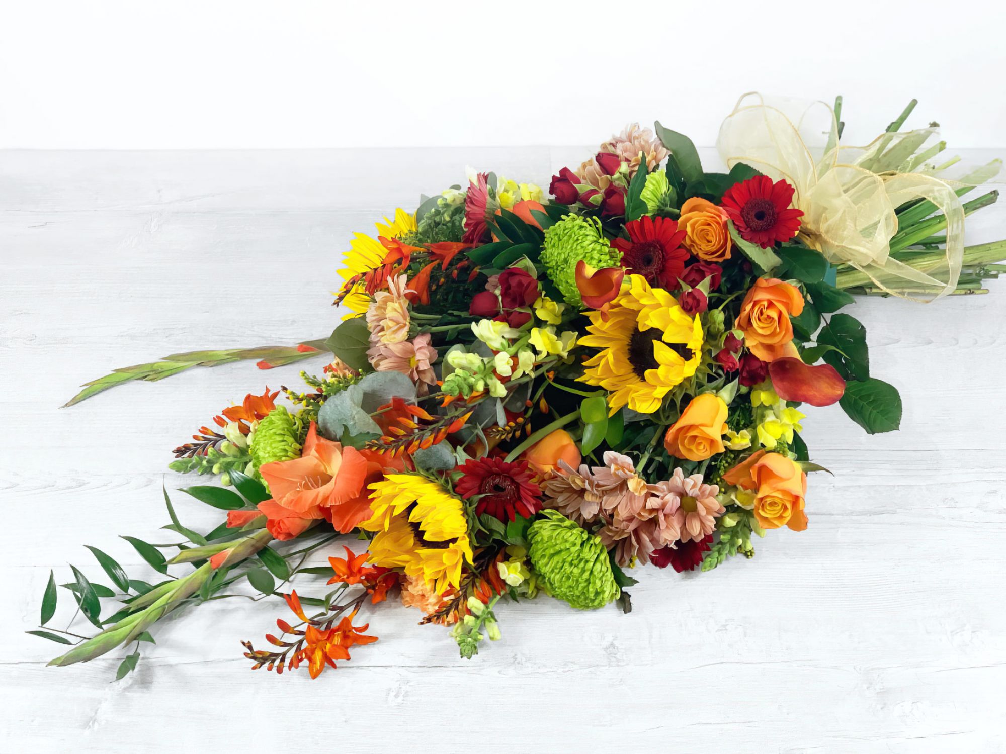 Tied Sheaf Floral Arrangement