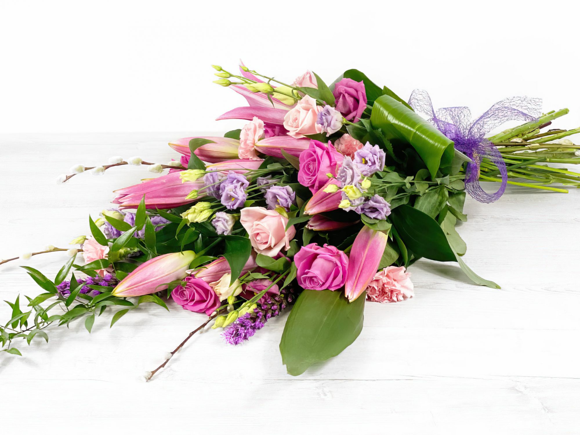 Tied Sheaf Floral Arrangement