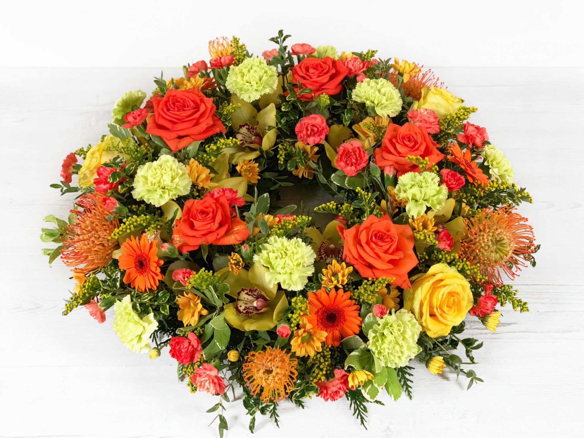 Floral Wreath Arrangement