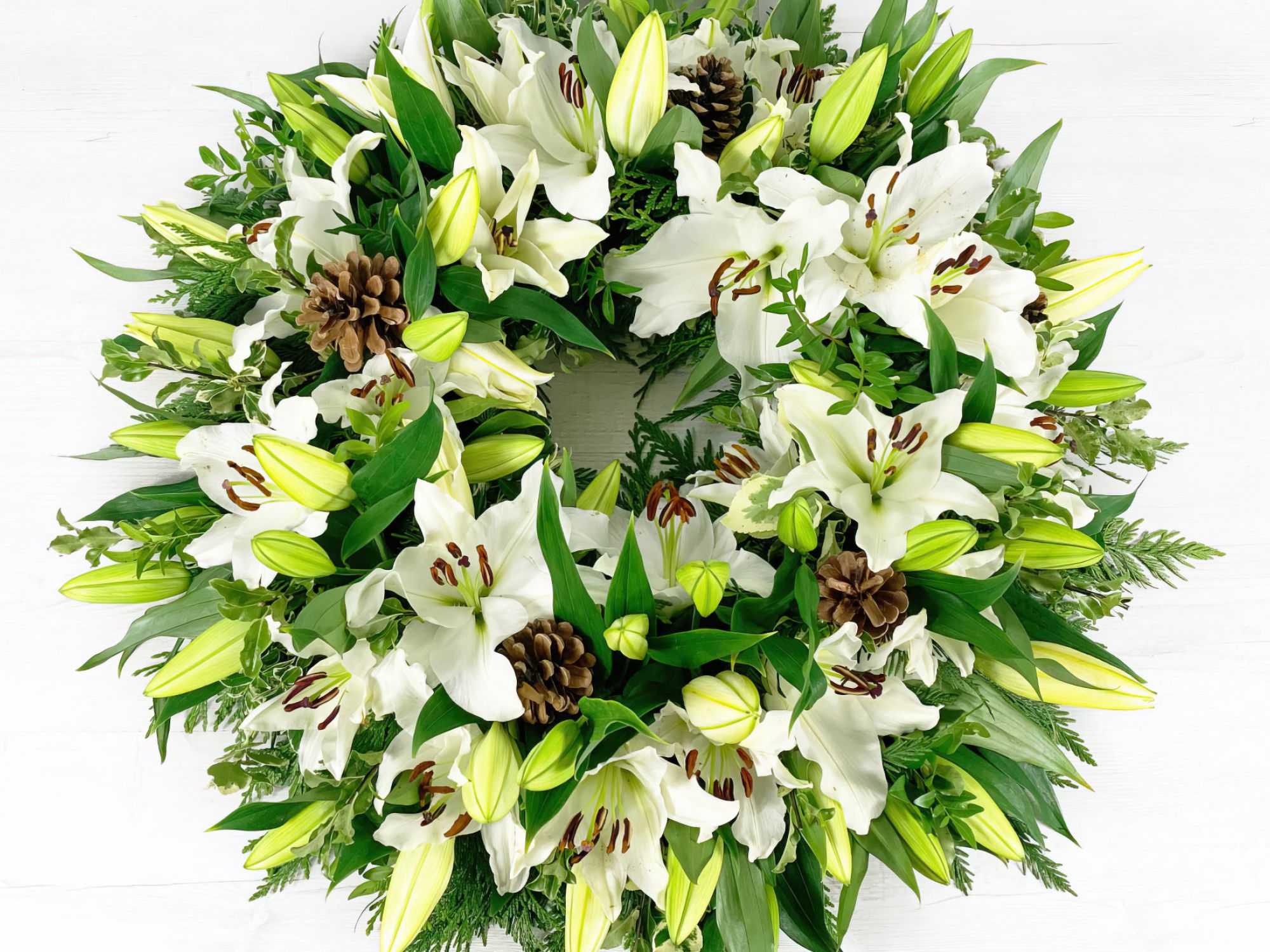 Floral Wreath Arrangement