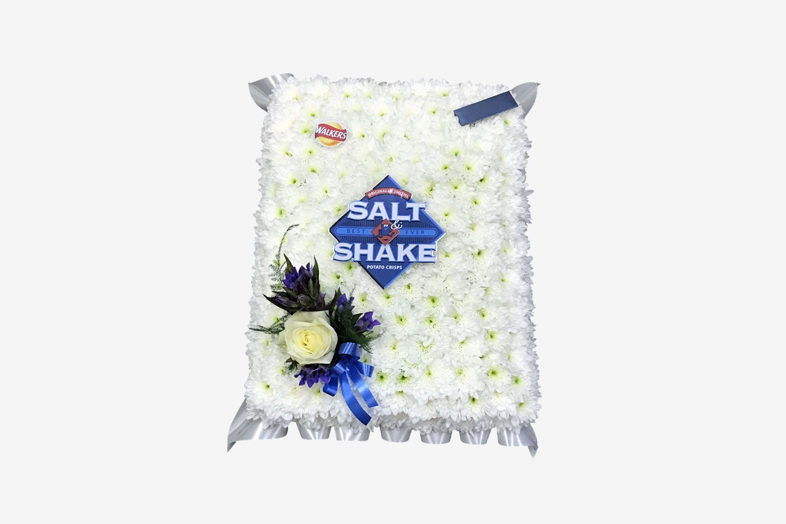 Salt & Shake Crisps Funeral Floral Tribute