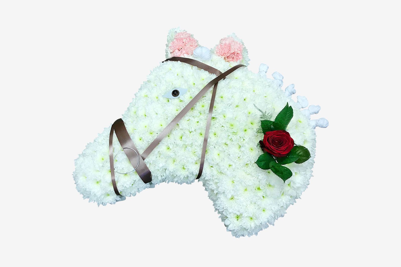 Horse Funeral Floral Tribute